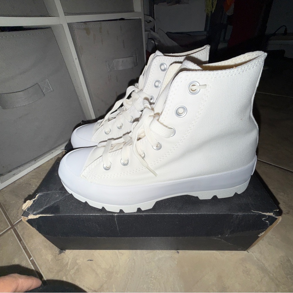 Converse Women's White High-Top Sneakers